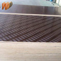 16mm 18mm black brown red film faced plywood with poplar finger joint core melamine glue for construction concrete formwork